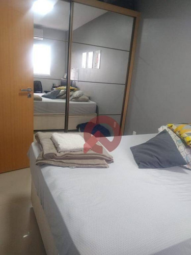 Imagem 8 de 13 de Apartamento Com 1 Dormitório À Venda, 47 M² Por R$ 299.000 - Vila Guilhermina - Praia Grande/sp - Ap3348