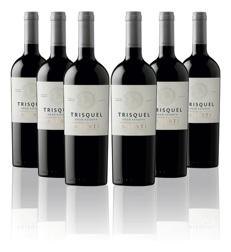 Vino Trisquel Gran Reserva Cabernet Sauvignon, 6x750 Cc