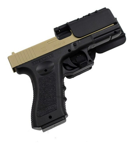 Funda Táctica Rápida Porta Arma Pistola Corta Cartucho Glock