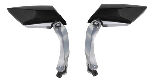 Espejo Retrovisor Universal Para Motocicleta, Negro, 1 Par