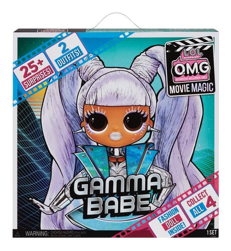 Lol Surprise Omg Movie Magic Gamma Babe Con 25 Accesorios