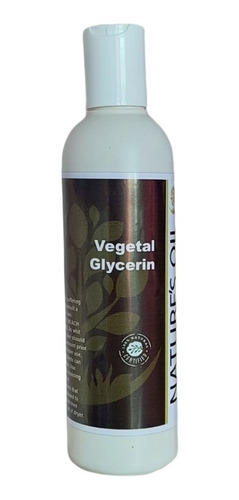 Imagen 2 de 7 de Glicerina Vegetal Importada 500cc Natures Oil Usa