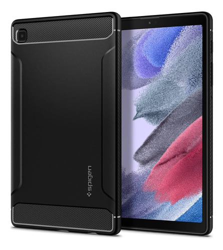 Funda Spigen Rugged Armor Galaxy Tab A7 8.7 Lite 2021 Negro