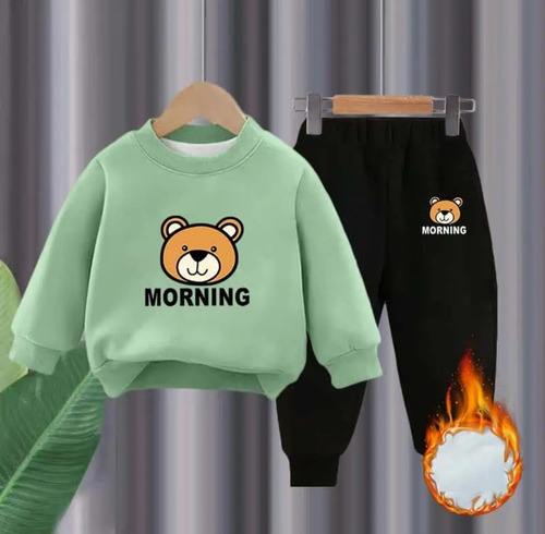 Conjunto 2 Piezas Para Niños Temporada Otoño Invierno