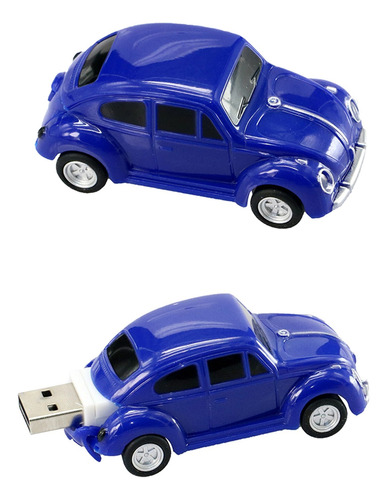 Pendrive 32 Gb Volkswagen Fusca Azul