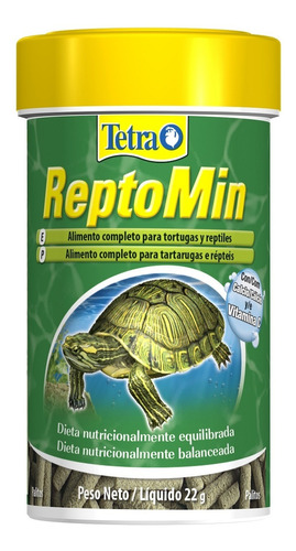 Reptomin Alimento Para Tartarugas Aquáticas 22g/100ml