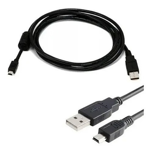 Imagen 3 de 3 de Cable Joystick Ps3 Carga Dualshock 3 Mini Usb V3 Con Filtro