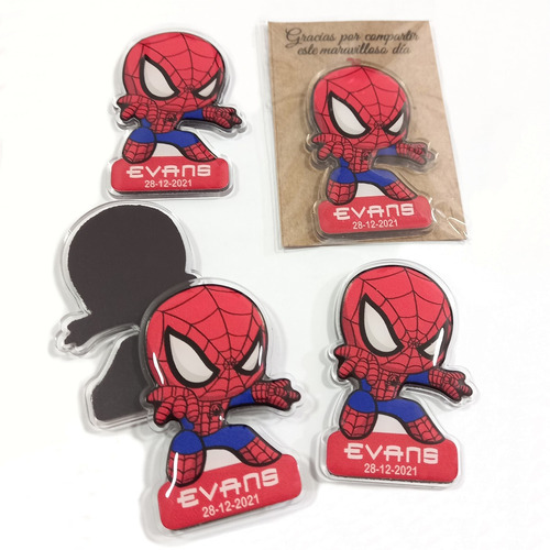 Iman Spiderman Hombre Araña Souvenirs