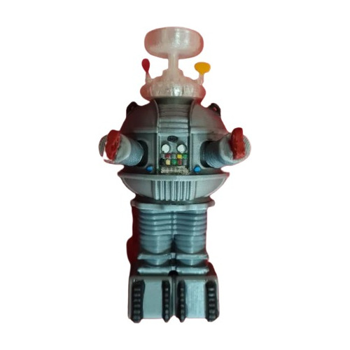 Figura Robot B9 (lost In Space) Impreso En 3d 