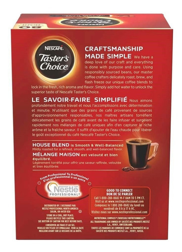 Nescafé Café, La Elección Del Catador, House Blend Packs Sti