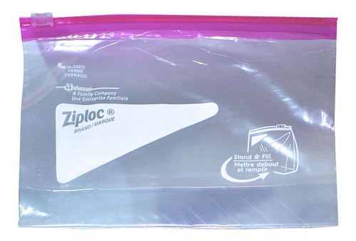 Bolsa Ziploc Slider 105 Piezas 24x28x6cm Galon Cierre Perfec