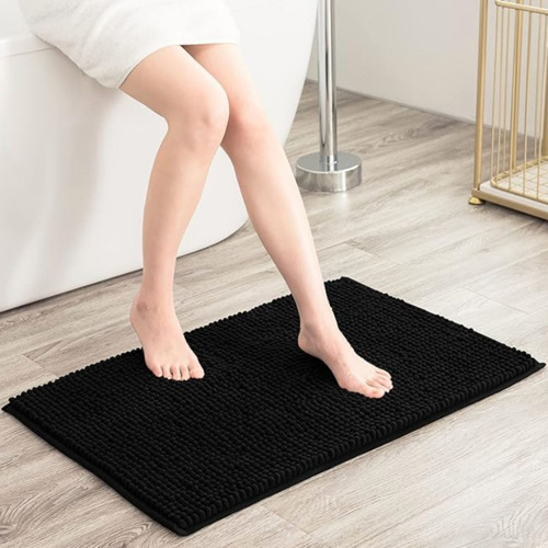 Imagen 5 de 10 de Alfombra Soft Microfibra Secado Rapido 33x45, Antideslizante