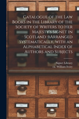 Libro Catalogue Of The Law Books In The Library Of The So...