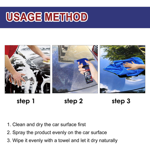 Cera En Aerosol Para Automóviles Con Revestimiento Superior,