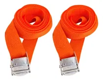 Comprar 2 Zunchos Amarre 2.5 Mts X 15mm Moto Equipaje Cintas Tensor