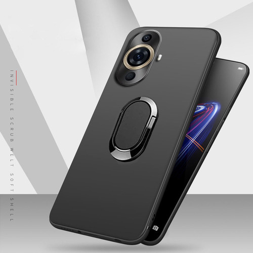 Funda Para Huawei Nova 12s Adsorbible Silicona Anillo