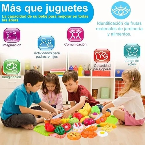 Gv Juego De Juguetes De Frutas Para Té De Tarde Para Niños,