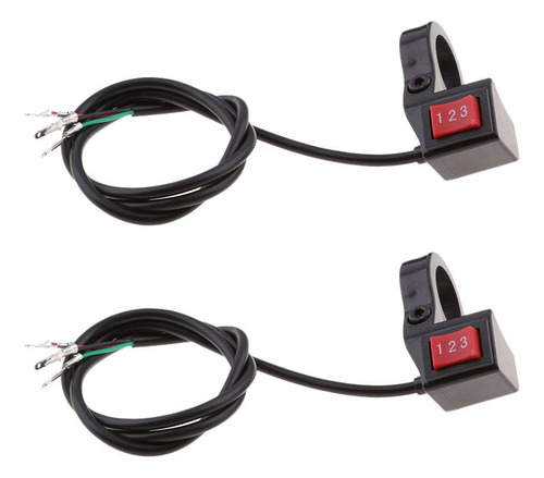 Interruptor De Cambio De Manillar Eléctrico De 2x 3