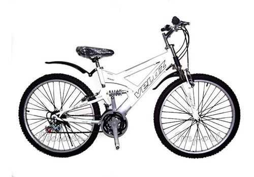 Bicicleta Doble Suspensión Todo Aluminio Cuadro Acero Ligera