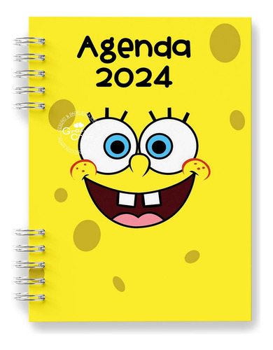 Agenda Bob Esponja - Personalizada
