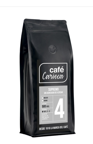 Café Carioca Supremo 500g. Molido O Grano 