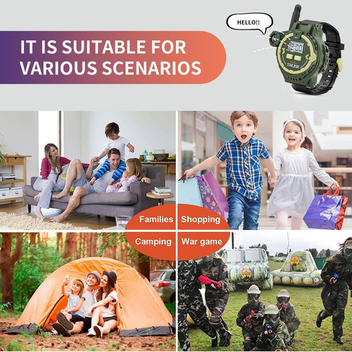 Walkie Talkie Recargable Para Niños Radio Bidireccional