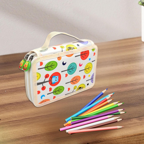 Estuche Para Lápices De Colores Con 32 Ranuras, Estuche