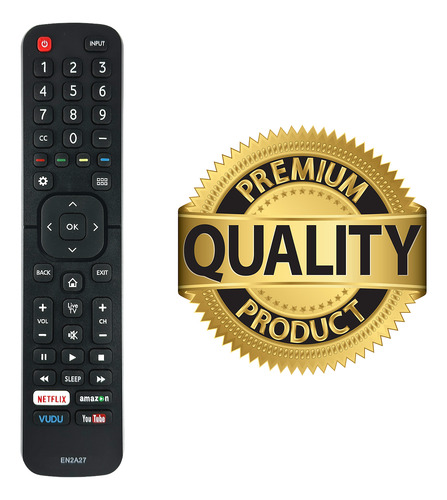 Control Hisense Smart Tv En2a27 Netflix Amazon Vudu Mayoreo