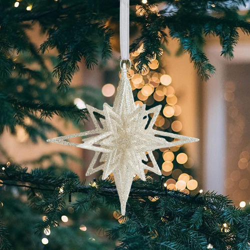 De Navidad Colgante Estrella Decorativa Boda Suministros