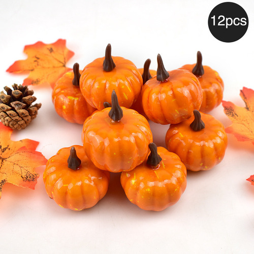 Simulation Pumpkin Halloween Wreath Decoration Accessories