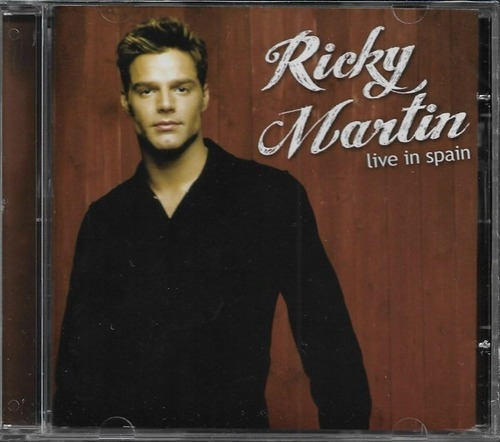 Cd Ricky Martin - Live In Spain