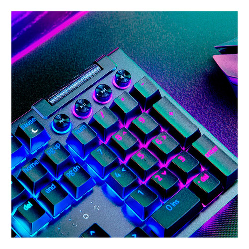Teclado Gamer Razer Blackwidow V4 Pro Yellow Switch Inglés