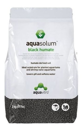 Sustrato Para Acuarios Plantados Aquasolum Black Humate 2kg