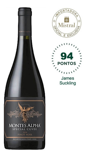 Vinho Montes Alpha Special Cuvée Pinot Noir 2019 750ml