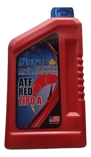 Aceite Atf Tipo A Rojo Direccion Y Trasmision Automatica