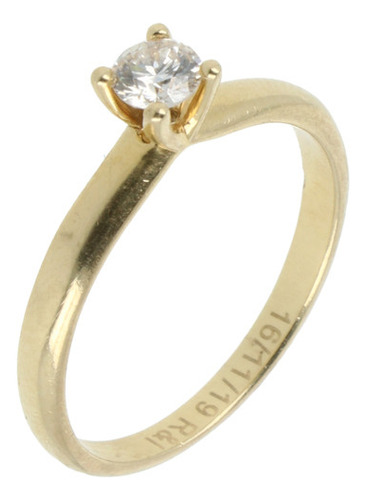 Anillo De 14k Oro Amarillo, 2.1 Gramos