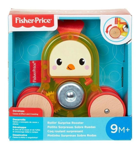 Fisher Price Veiculo Pintinho Surpresas Sobre Rodas Mattel