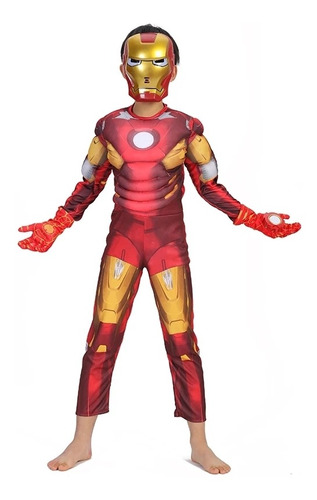 Disfraz Ironman Superhéroe Figura Acción Personaje Tv 
