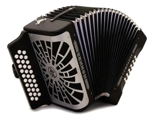 Hohner Compadre A48421 Acordeón Diatónico Tono Fa C/ Funda