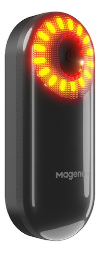 Luz de radar para veículos de bicicleta Magene L508 - preta