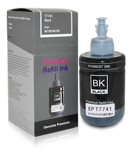 Tinta T7741  /para Impresora Epson M205, M100, M200, M105,