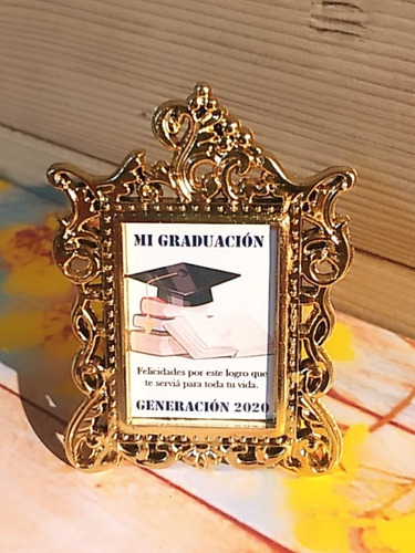 30 Recuerdo Graduacion Licenciatura Mini Porta Retrato 
