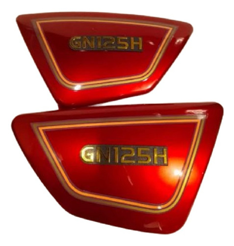 Repuesto Alternati 1 Par Plasticos Cachas Rojo Suzuki Gn125h