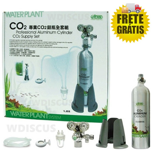 Kit Co2 Ista I-677 Completo Cilindro 1 Litro Solenóide 110v