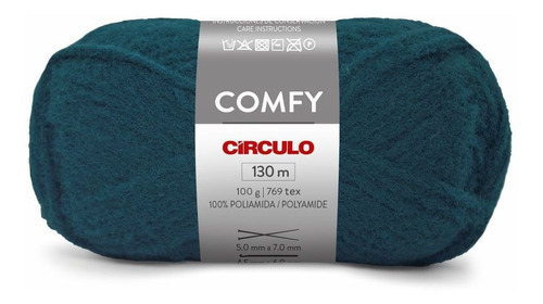 Fio / Lã Comfy 100g - Círculo Cor 5177-CACADOR