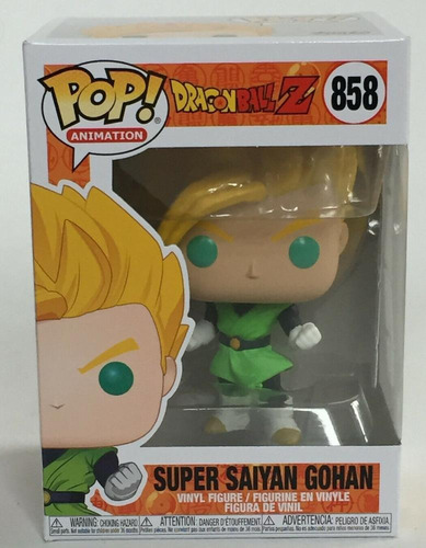 Funko Pop! Animation Dragon Ball Z Super Saiyan Gohan #858