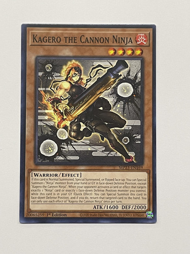 Yugioh Comun Kagero The Cannon Ninja