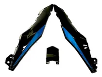 Comprar Tapas Laterales Traseras Negro\u002Fazul 125z 2022-2023 Italika