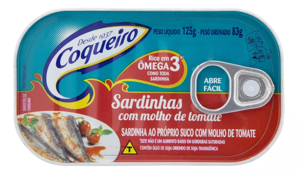 Terceira imagem para pesquisa de sardinha coqueiro