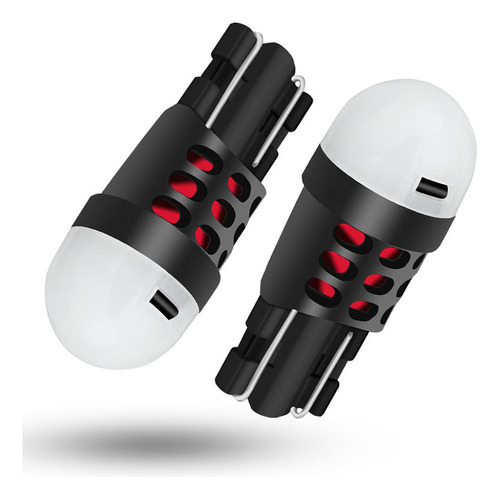 2 Bombillas Led T10 W5w 194 168 3030 1smd 6500 K Para Coche,